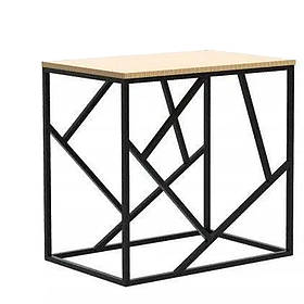 Приставний столик лофт "Палермо" LNK - LOFT 60*60*40 см