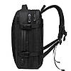 Дорожний рюкзак BANGE 1908 15.6" Чорний, фото 4