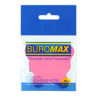 Блок бумаги с липким слоем "Бабочка" 50 листов Buromax BM.2364-99