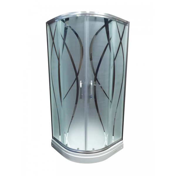 Душова кабіна Veronis Alonza 90х90х190 малюнок DSN-11 (без піддона)