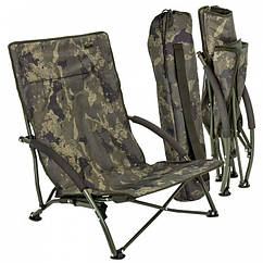 Крісло з підлокітниками Solar Undercover Camo Foldable Easy Chair Low