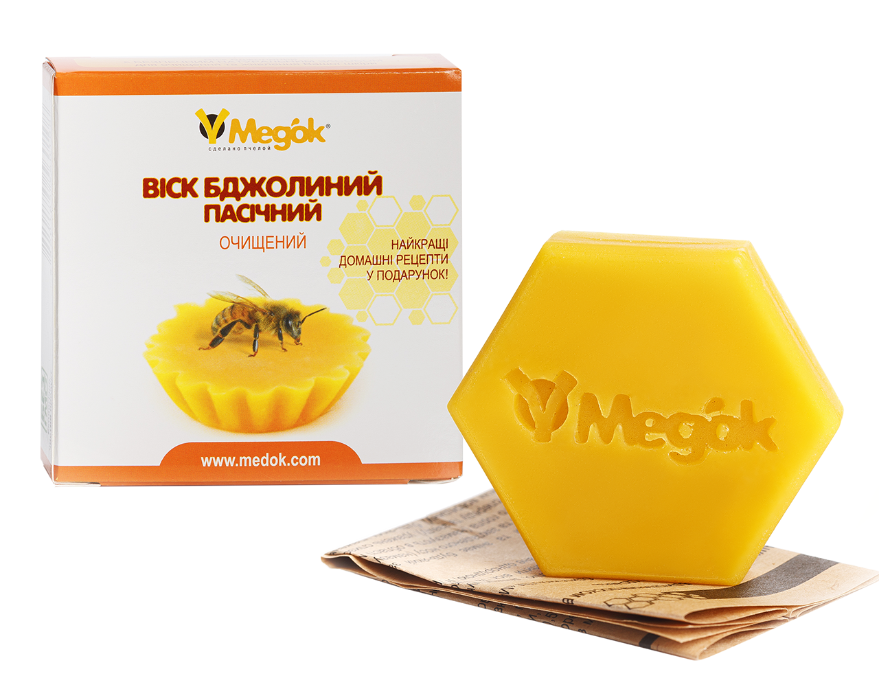 Віск бджолиний очищений (buba), фото 1