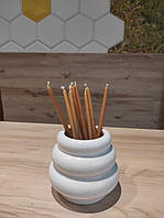 Свічки церковні воскові №60 (20 см), buba