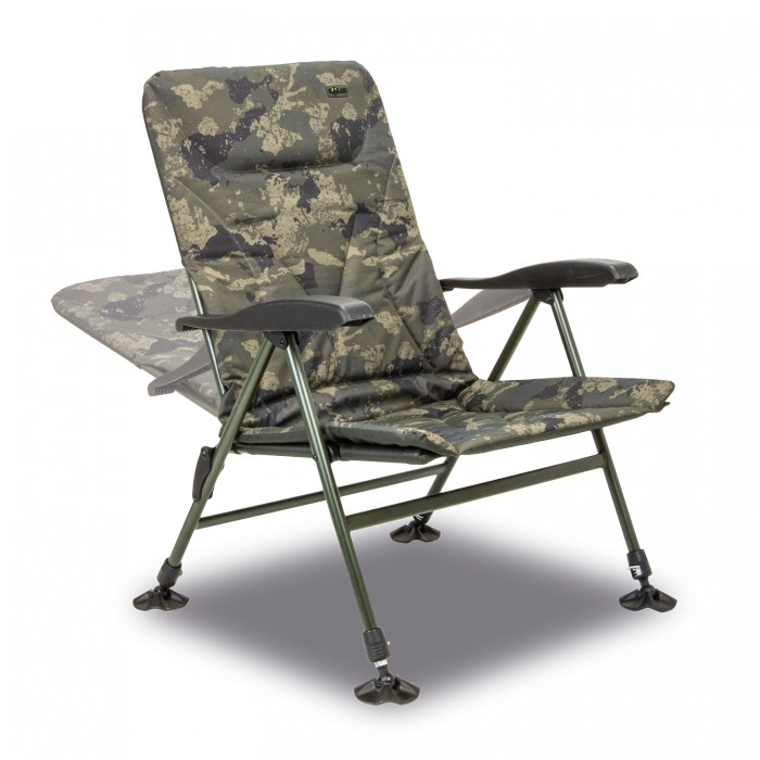 Крісло з підлокітниками Solar Undercover Camo Recliner Chair, фото 1