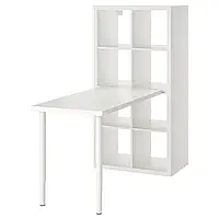 KALLAX/LINNMON Письменный стол, белый, 77x139x147 см