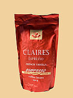 Кава в зернах Claire`s Coffee FRENCH VANILLA 250г