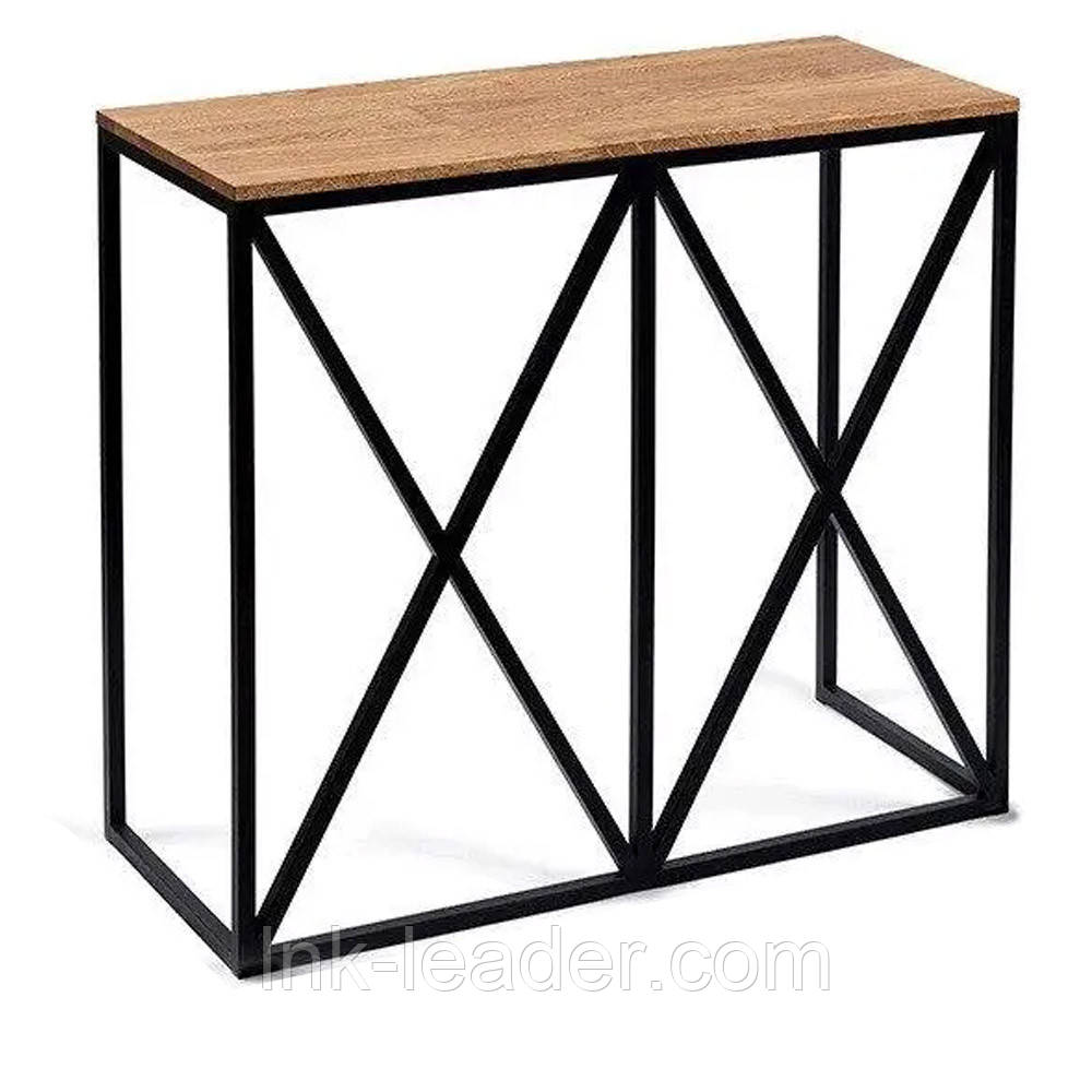 Барний стіл лофт LNK-LOFT "Ізміт" (120*75*110 см), фото 1