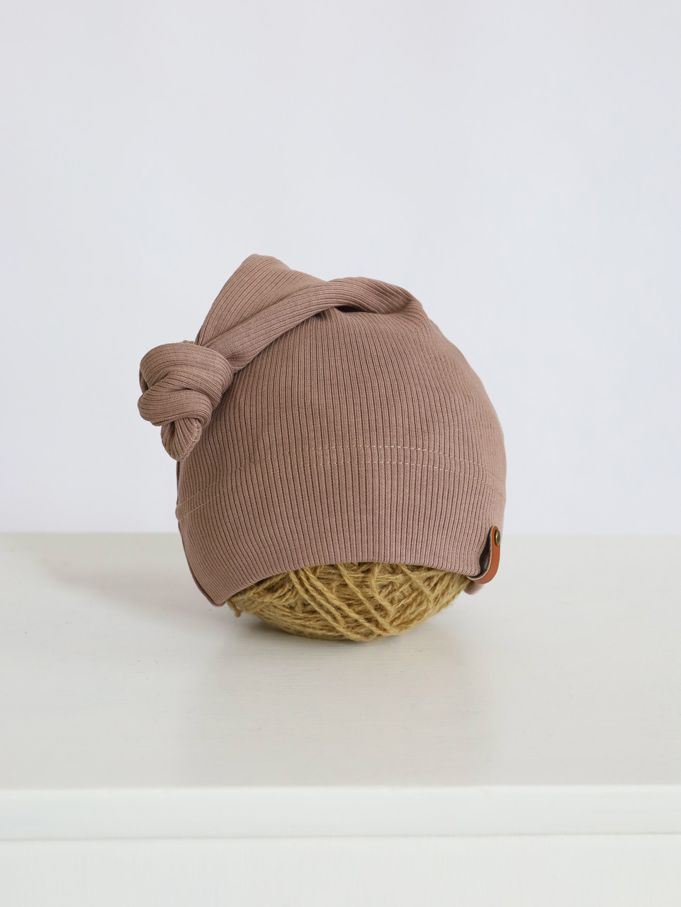 Шапка "Knot", капучино, фото 1