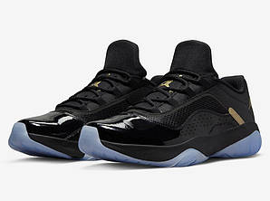 Чоловічі кросівки Air Jordan 11 CMFT Low Black Gold