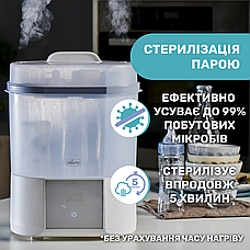 Стерилізатор Chicco електричний цифровий з функцією сушіння (07392.10), фото 4