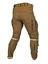 Штани тактичні 4К Combat Pro Khaki, фото 3