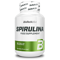 Спирулина - BiotechUSA Spirulina / 100 tablets