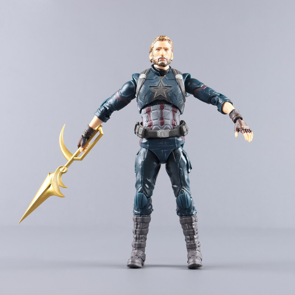 Фігурка Marvel Месники, Фігурка Капітан Америка 14 см, Фігурка фільму Avengers, Captain America