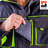Куртка робоча захисна SteelUZ LIME 23 (зріст 188) спецодяг, фото 6
