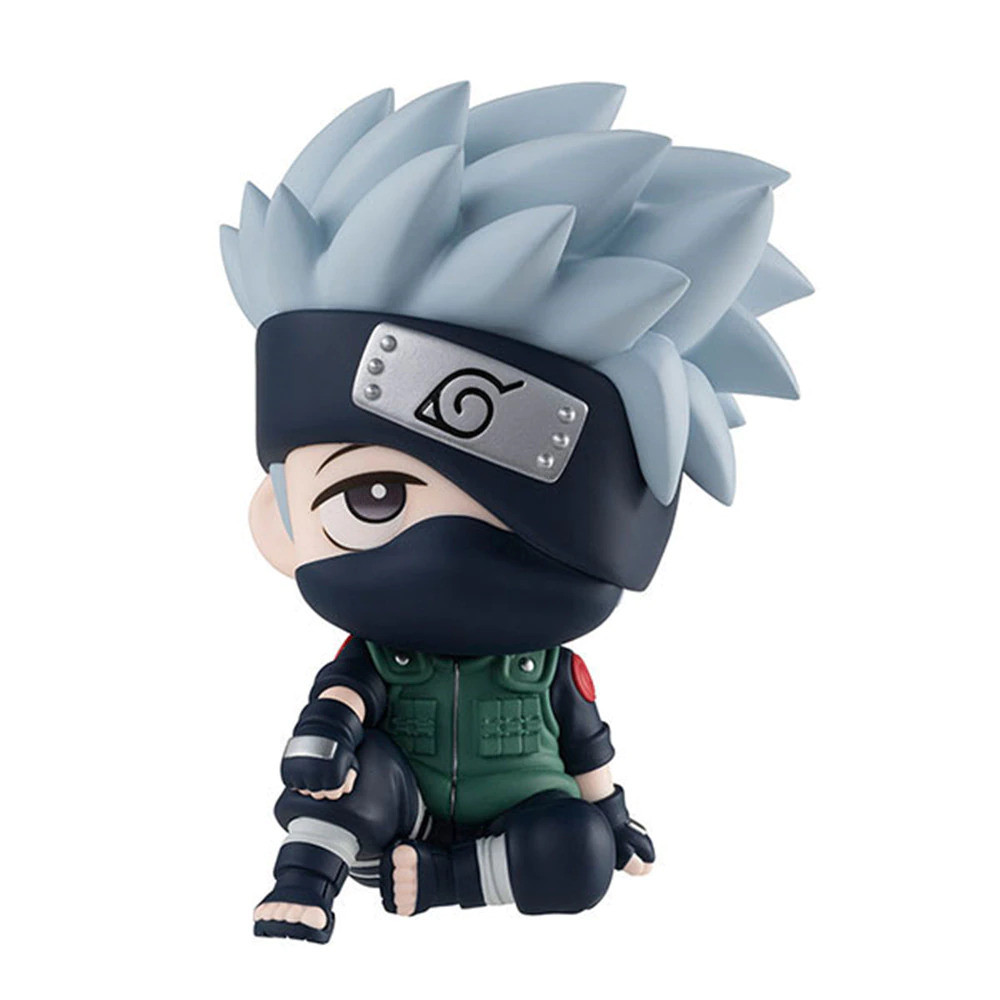 Аніме фігурки Kakashi в коробці. Ігрова фігурка Хатаке Какаші 8 см. Фігурка милий Какасі