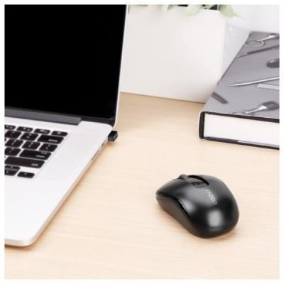 Мишка RAPOO M10 Plus (RAPOO M10 Plus Black) Black Wireless