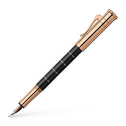 Перова ручка Graf von Faber-Castell  Anello Rose Gold из коллекціі Classic Anello, перо F (0,5 мм),  145781