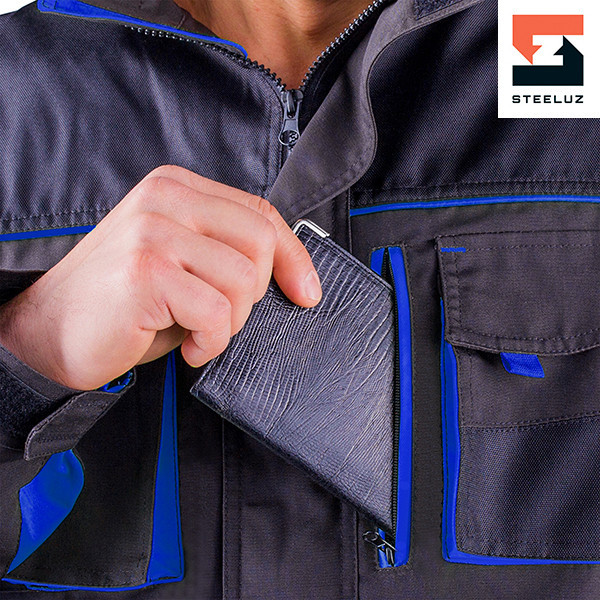 Куртка рабочая защитная SteelUZ BLUE (рост 188) - фото 3 - id-p1688869028