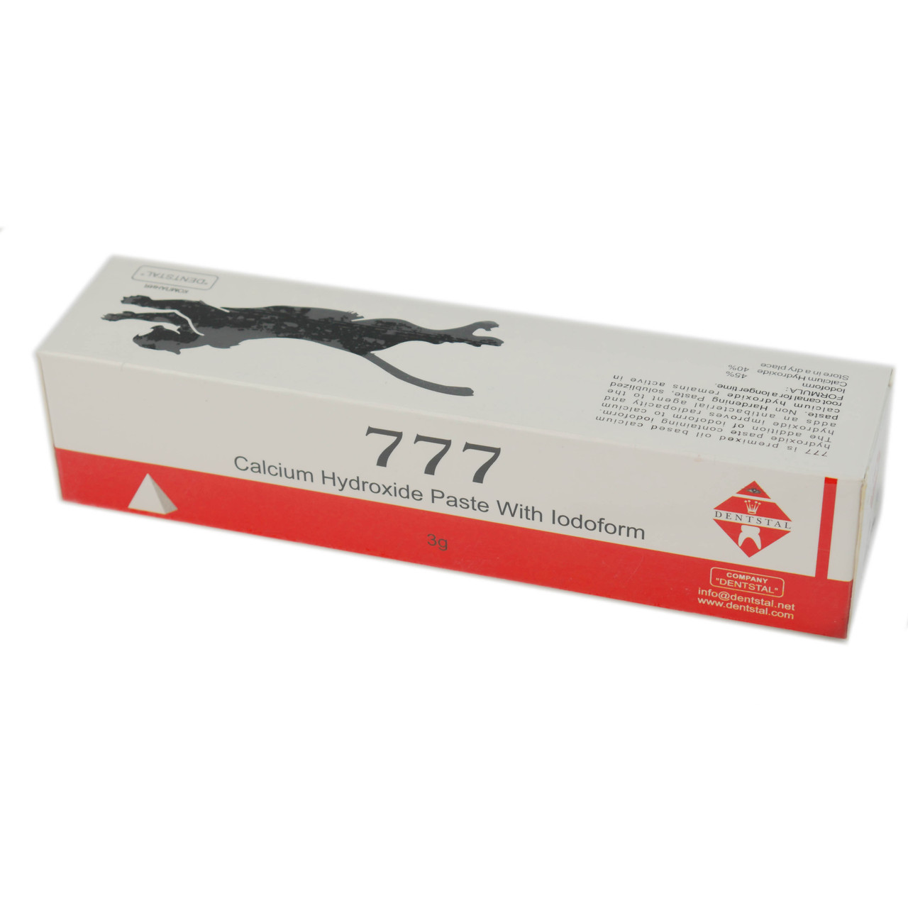 777 Calcium Hydroxide Paste With Iodoform, шприц 3 г, засіб для пломбування каналів, Dentstal