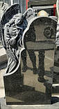 Пам’ятник у формі ангела No 233 з граніту, фото 2