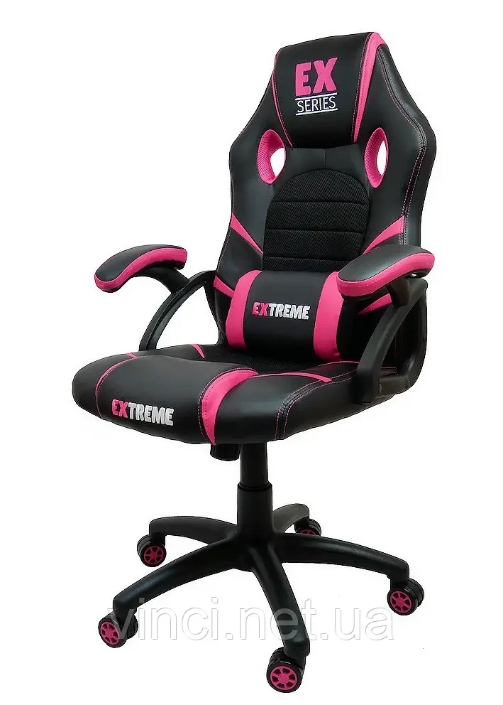 Кресло Геймерское Extreme EX Pink Черно-розовое Игровое — Купить ...