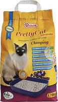 Pretty Cat Lavander (Претти Кет) наполнитель бентонитовый с ароматом лаванды 5 кг