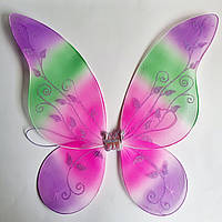 Карнавальные крылья Феи Бабочки малиновые, 45х40 см