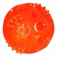 Игрушка для собак Trixie Мяч мигающий d=7,5 см (термопластичная резина, цвета в ассортименте)
