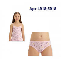 Комплект нижнего белья для девочек Baykar арт 4918-5918 Ноты Розовый