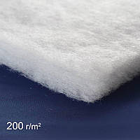 Синтепон швейный улучшенный пл.200 белый, продается рулоном 30м, цена за 1м, ш.150 (22640.072)