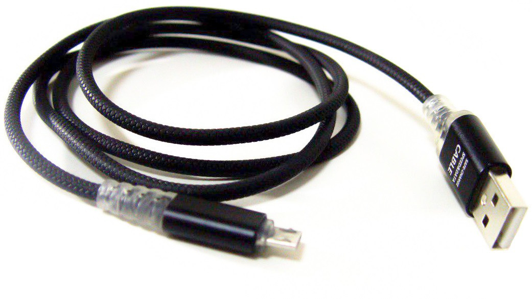 Кабель Micro Usb LED для смартфонов 4759