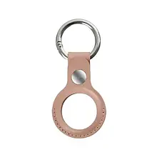 Чохол-брелок ArmorStandart Leather Ring ARM59113 Pink для Apple AirTag