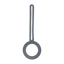 Чохол-брелок ArmorStandart Silicone Long Loop Open ARM59163 Gray для Apple AirTag