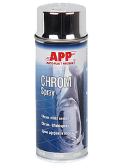 Фарба з ефектом хром APP Chrom Spray, 400 мл Аерозоль Сріблястий