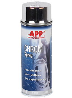 Фарба з ефектом хром APP Chrom Spray, 400 мл Аерозоль Сріблястий