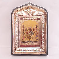 Ікона "Аз єсмь Лоза Істинна", 
лик 6х9, у пластиковій чорній рамці