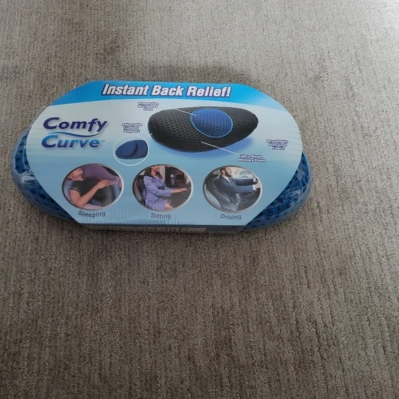 Купить Ортопедическая подушка под спину Back Support Pillow Comfy Curve