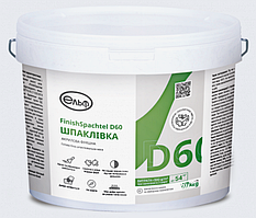 Шпаклівка акрилова готова фінішна ЕЛЬФ Д 60 (Finish Spachtel D60) відро 17 кг.