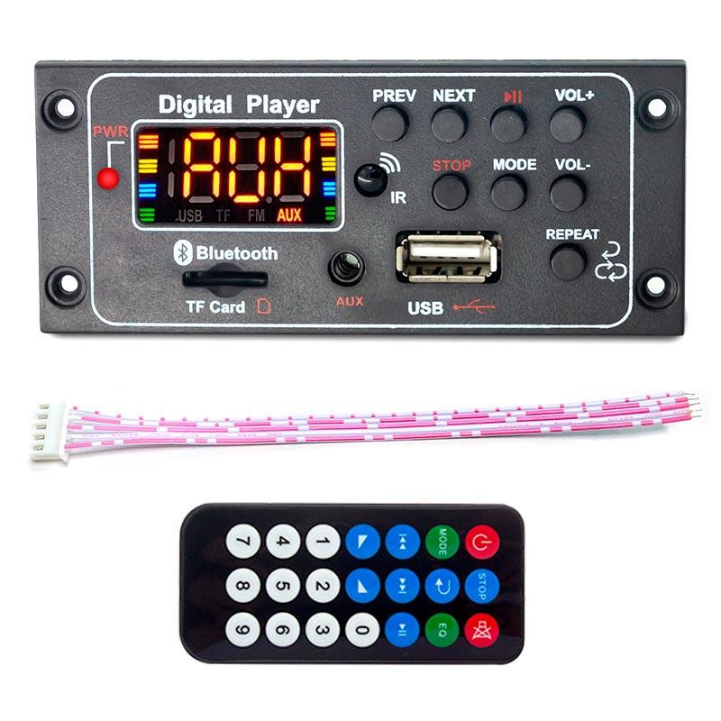 MP3 декодер MP3 модуль G-012 з пультом ДК, Bluetooth і кольоровим дисплеєм