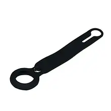 Чохол-брелок Infinity Silicone Loop ATGLBLK Black для Apple AirTag