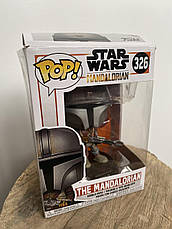 Ігрова фігурка Мандалорець. Фігурка Mandalorian POP FUNKO серії Star Wars, Зоряні війни, фото 4