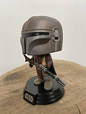 Ігрова фігурка Мандалорець. Фігурка Mandalorian POP FUNKO серії Star Wars, Зоряні війни, фото 6