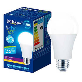 Лампочка LED 8Вт  4000 К Природньо-БІЛИЙ ТМ Iskra