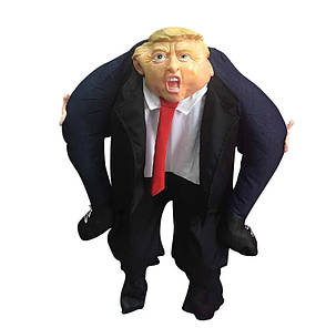Надувний костюм Дональда Трампа RESTEQ веселий надувний костюм для вечірок свят і тематичних подій, фото 4