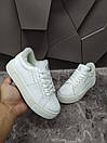 Жіночі зимові кросівки на хутрі Calvin Klein білі, фото 3