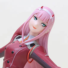 Фігурка Zero Two. Фігурка з аніме Darling in the FranXX. Іграшка Зеро Ту. Статуетка 02 21см, фото 3
