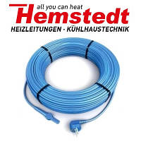 Hemstedt FS 10. Двужльний нагрівальний кабель з вбудованим термостатом та вилкою