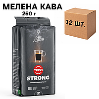 Ящик кофе молотый Trevi Strong 250 гр (в ящике 12 шт)