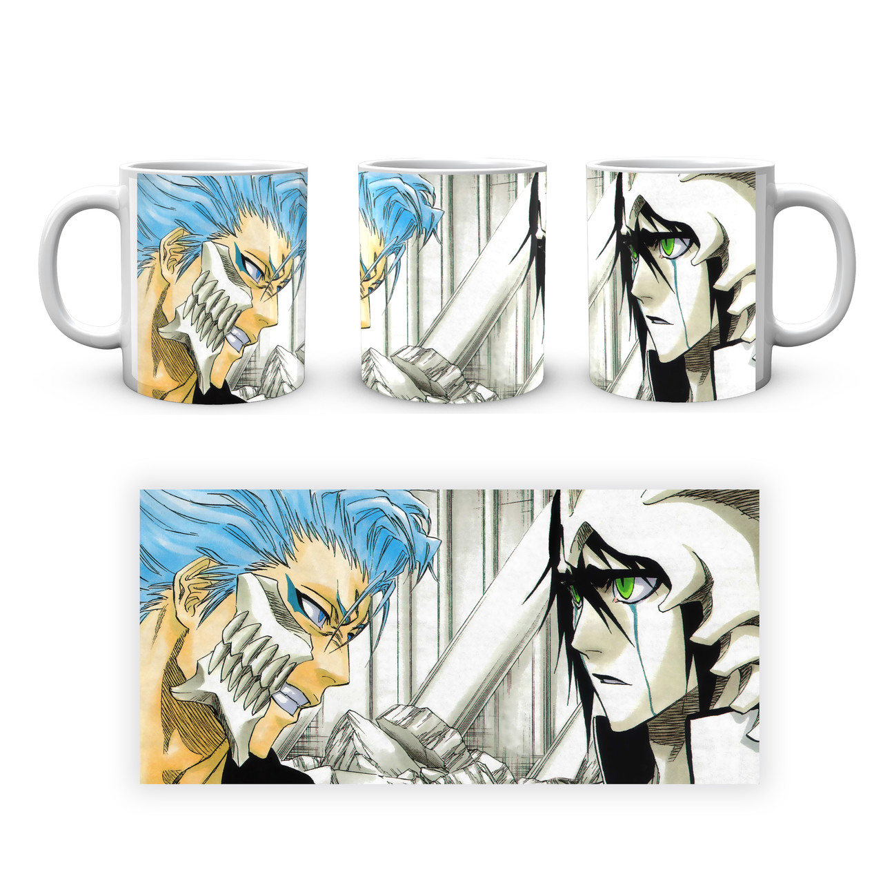 Кружка Geek Land Бліч Bleach Гріммджо Джагерджак і Улькіорра Сіфер BL.02.034, фото 1