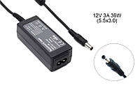 Блок питания для Sony 12v 3a 36w 5.5x3.0 or 5.0x3.0mm (+pin) (B class) 1 день гар.